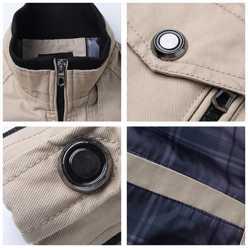 Men Fashion Casual Windbreaker Jacket