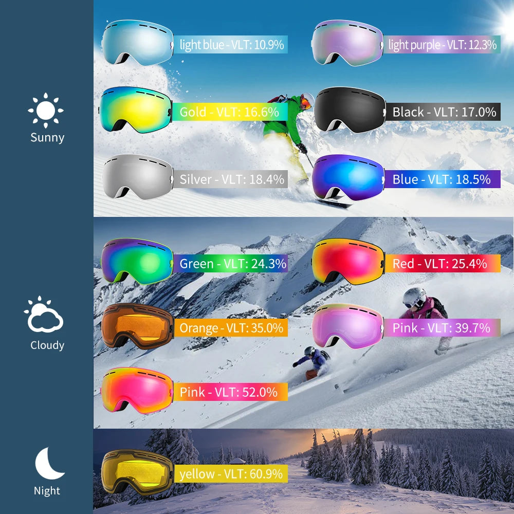 Professional Ski Goggles