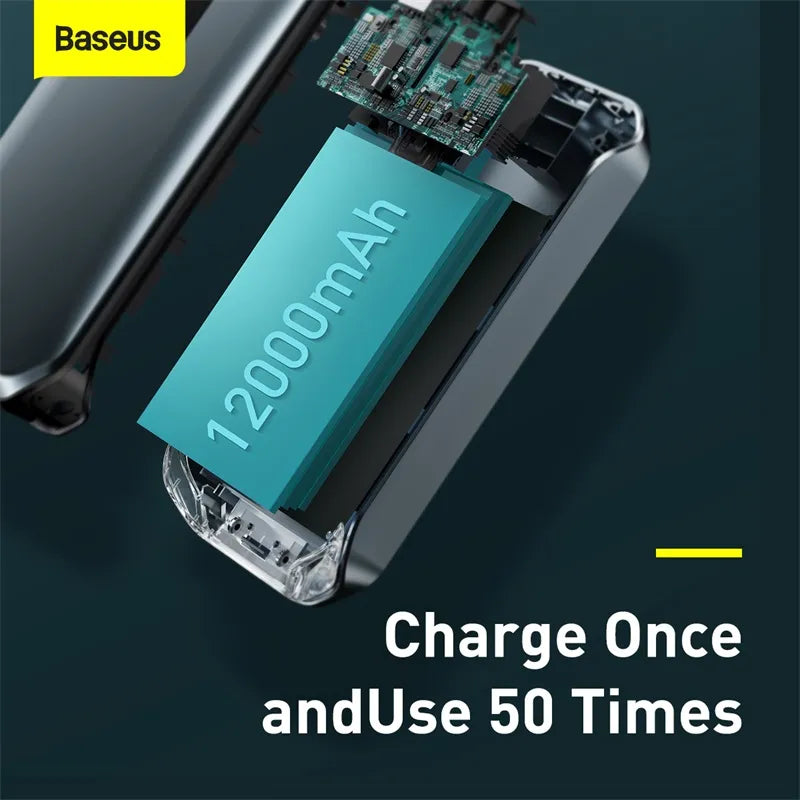 12000mAh Car Jump Starter Power Bank