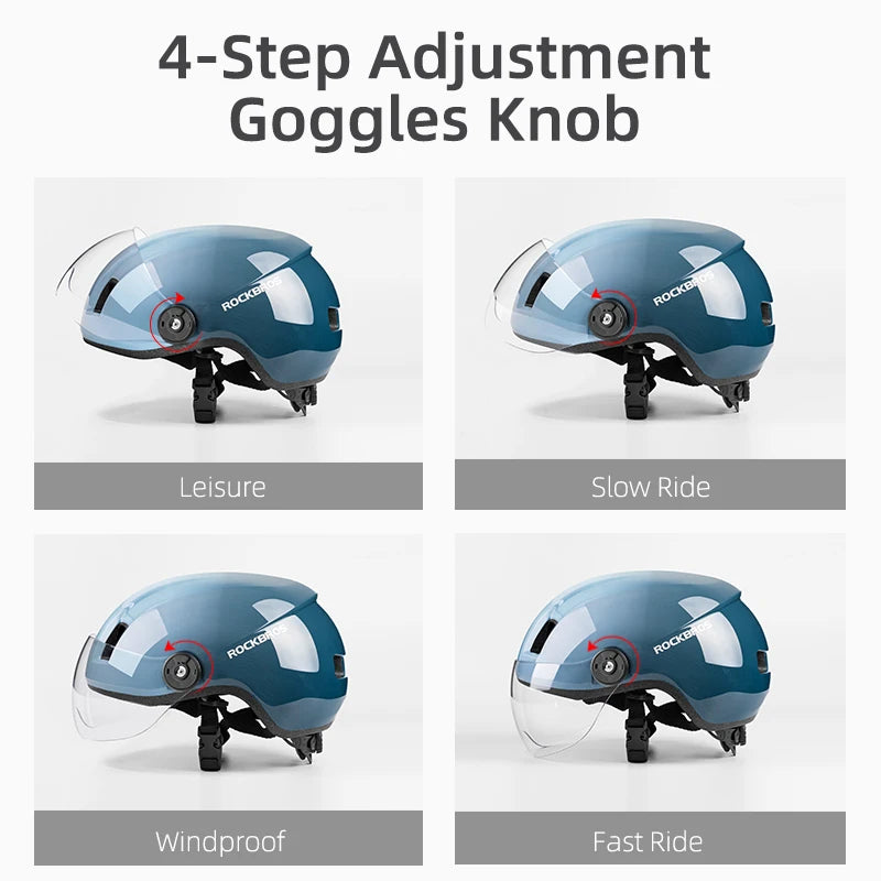 Unisex Electric Bicycle Helmet