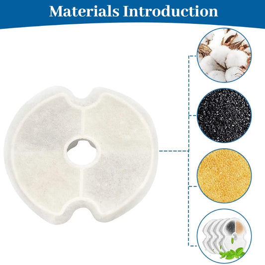 4 Pcs Water Drinking Fountain Filter