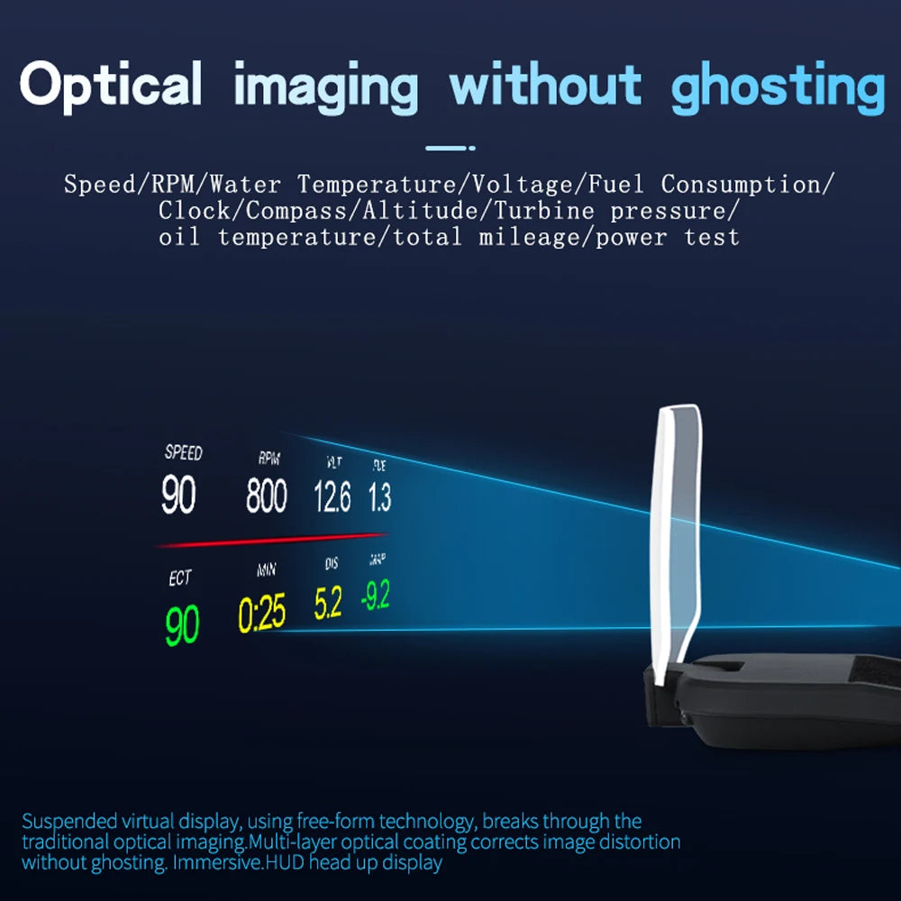 C2 OBD2 HUD GPS Digital Speedometer
