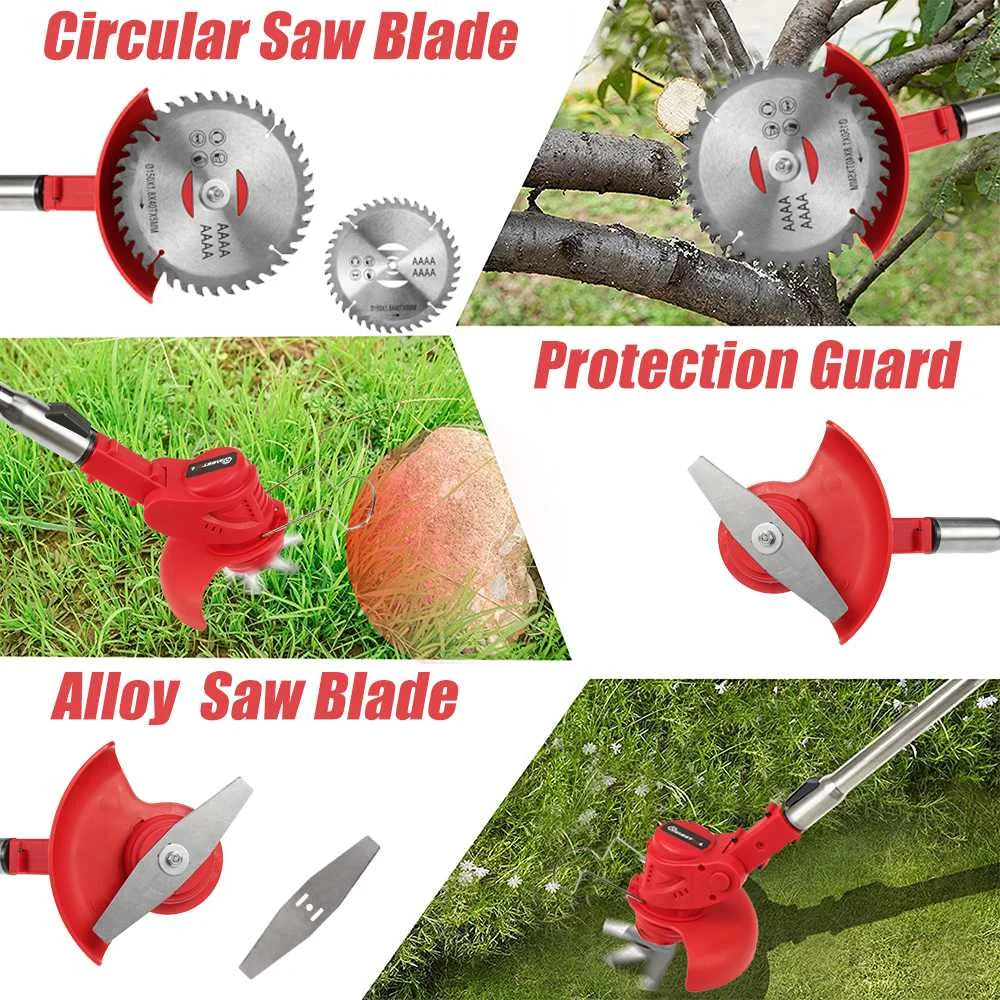 9000mAh Li-ion Cordless Grass Trimmer