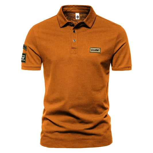 fashion lapel Polo T-shirt