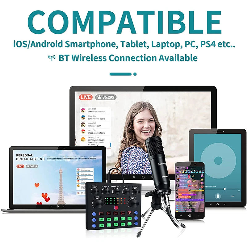 BM800 Condenser Microphone Kit
