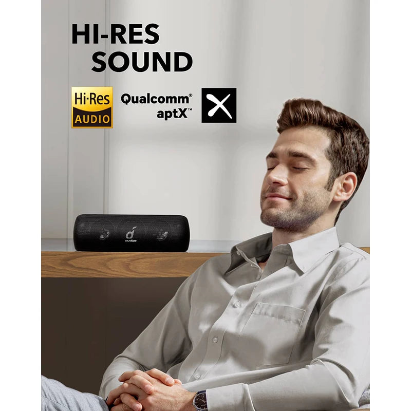 Motion+ Bluetooth Speaker with Hi-Res 30W Audio
