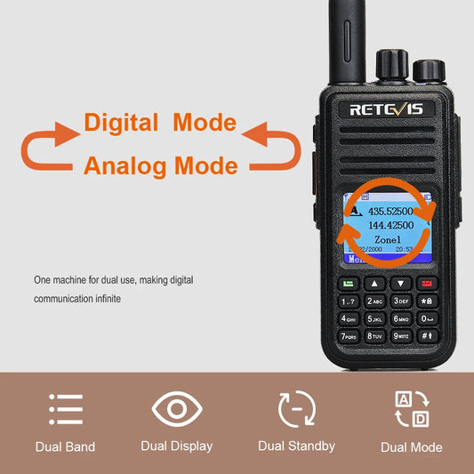 RT3S DMR Digital Walkie Talkie