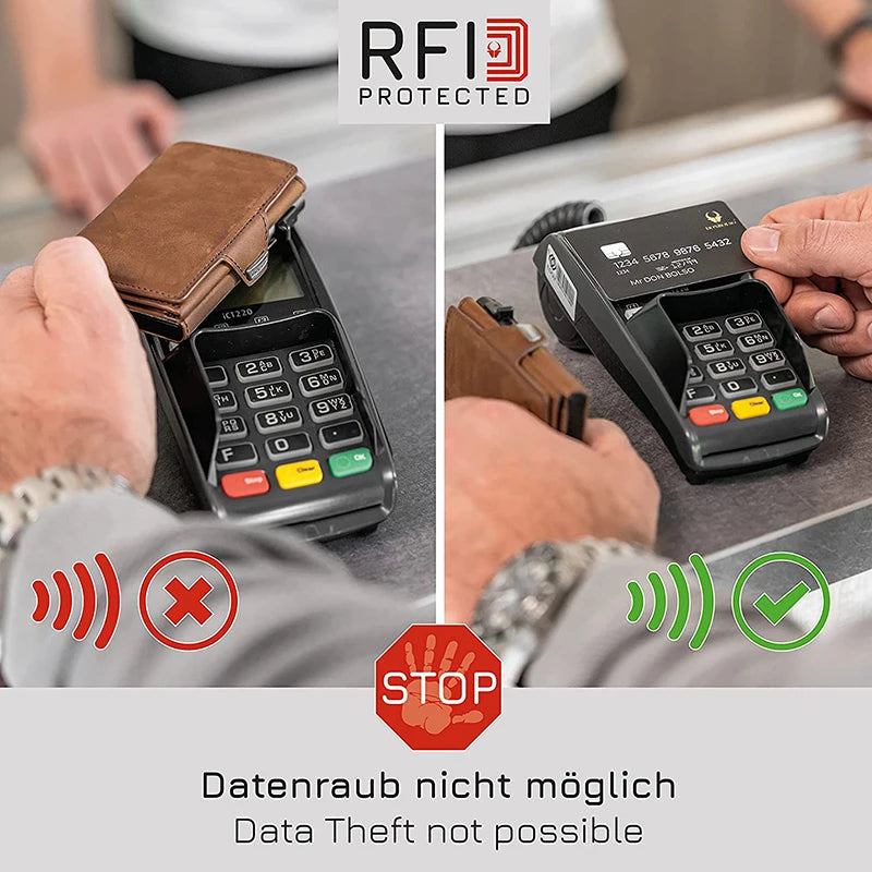 Luxury Leather Men Wallets