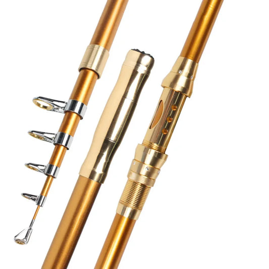 2.1M-3.6M Carbon Fiber Telescopic Fishing Rod