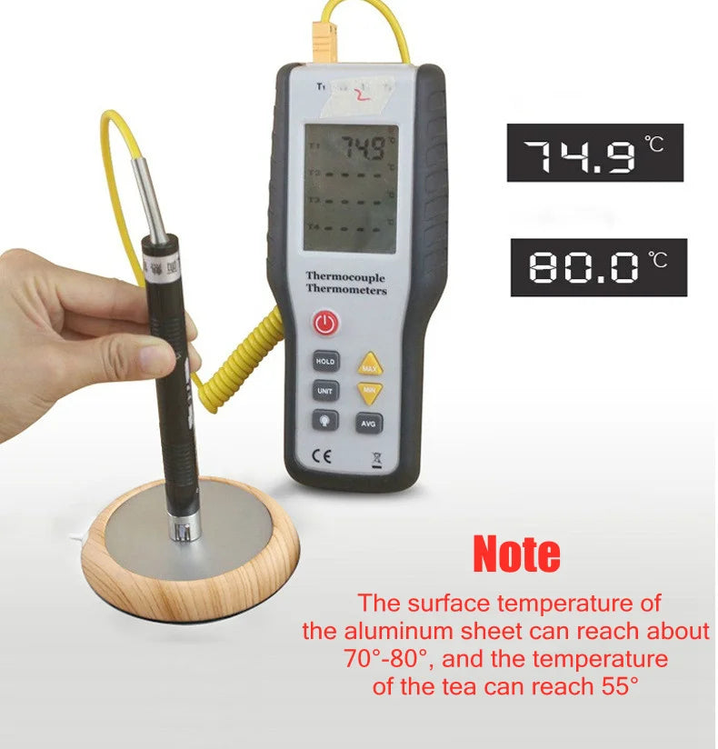 USB Wood Grain Cup Warmer