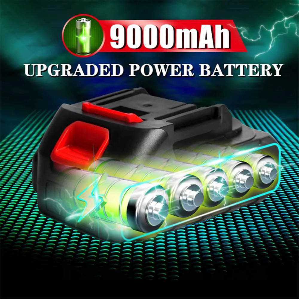 9000mAh Li-ion Cordless Grass Trimmer