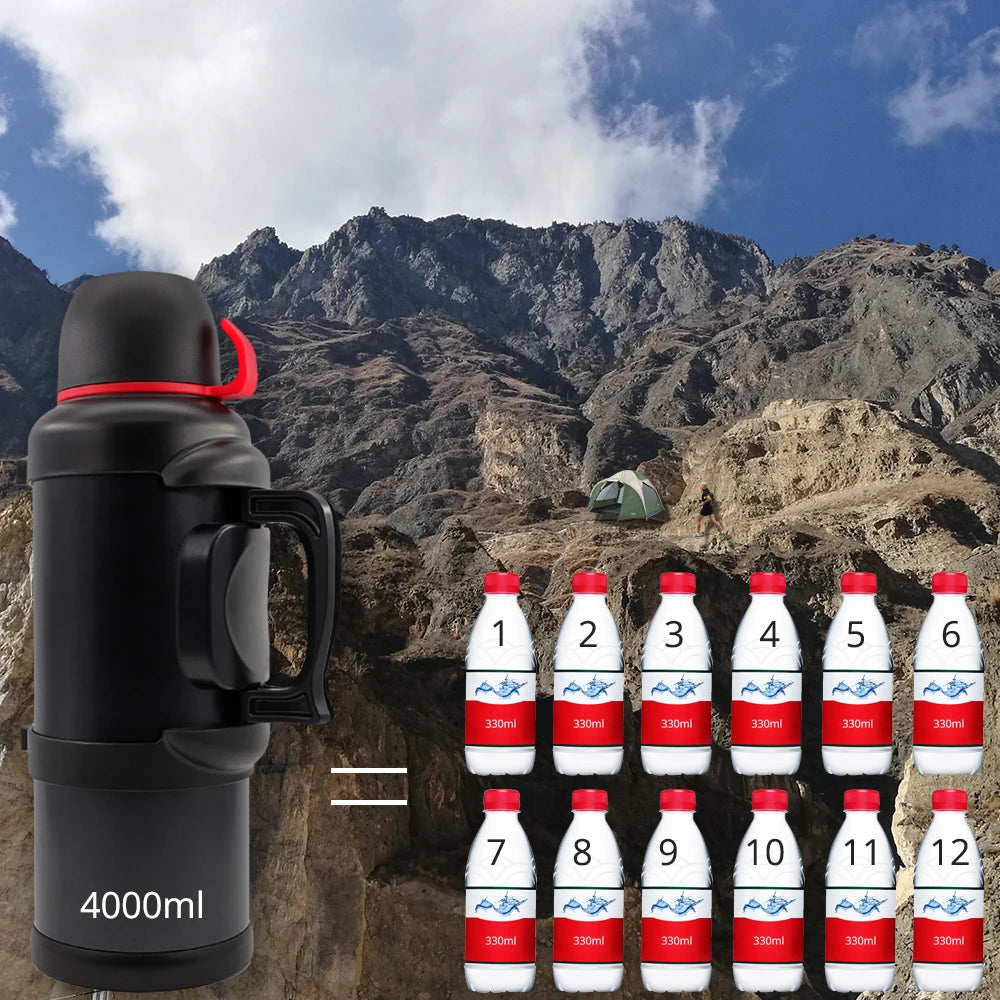 Large Stainless Steel Travel Coffee Tea