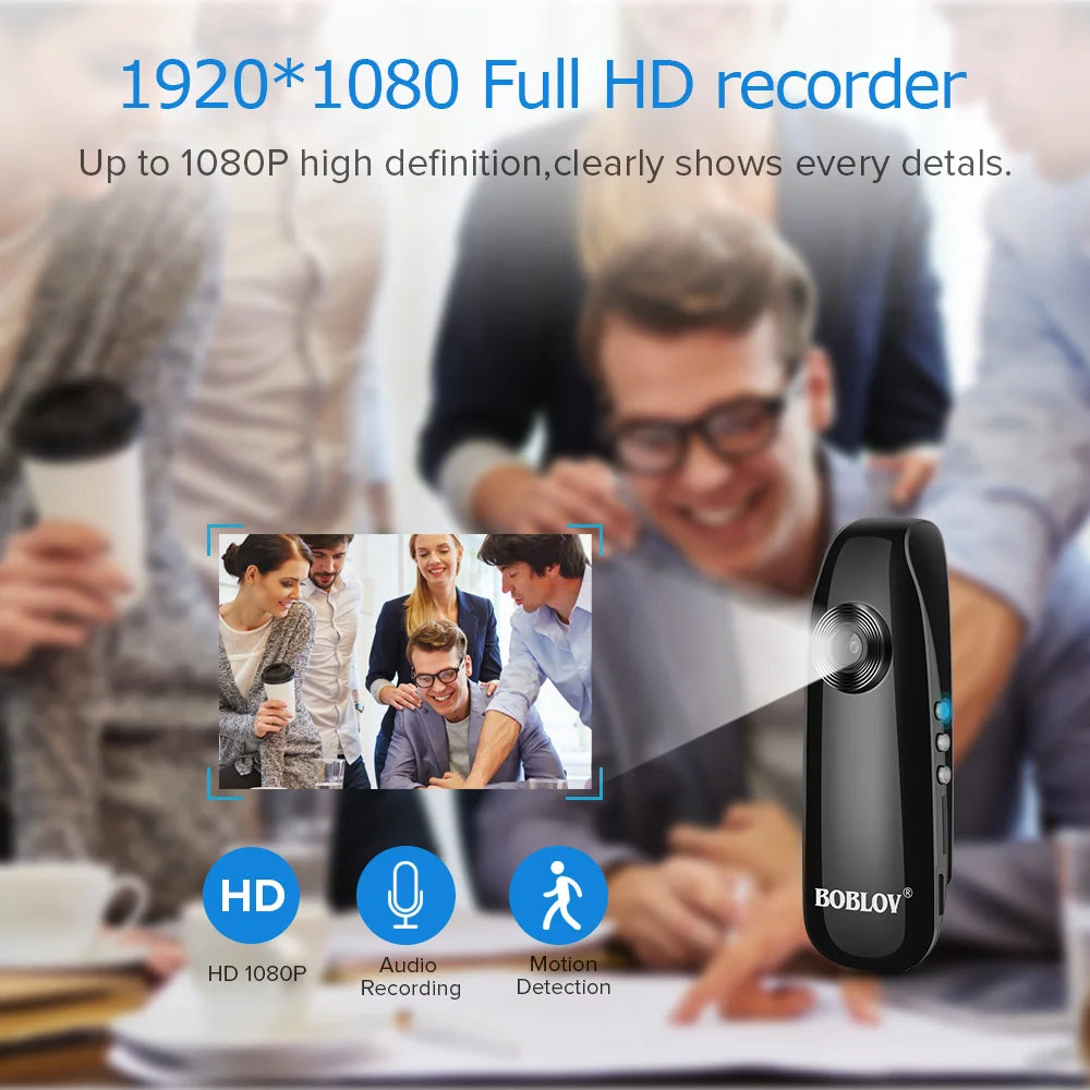 1080P Full HD Mini Digital Body Camera