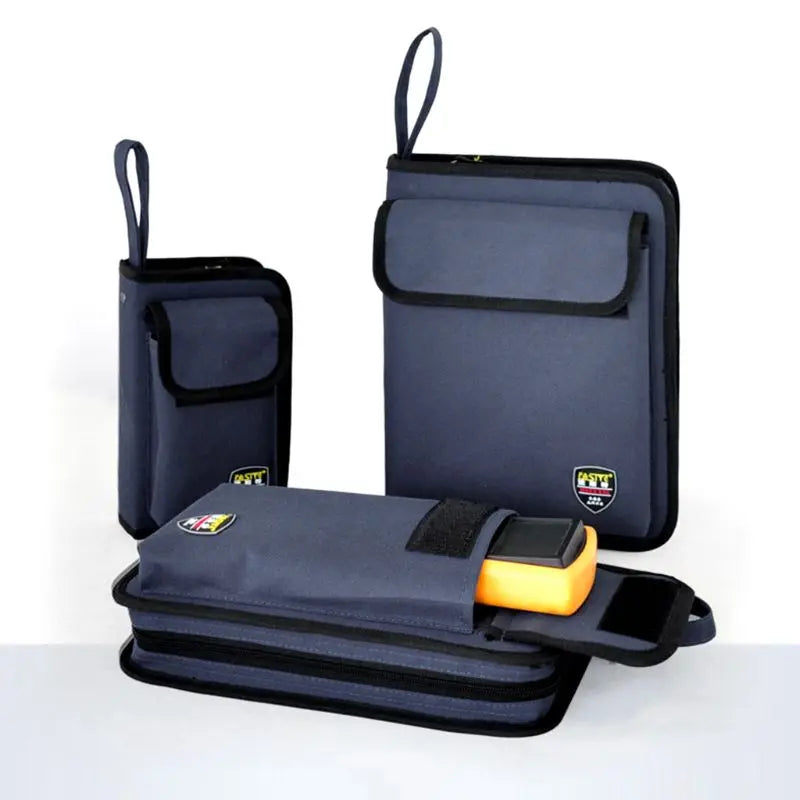 Portable Electricians Hard Plate Tool Kit Bag