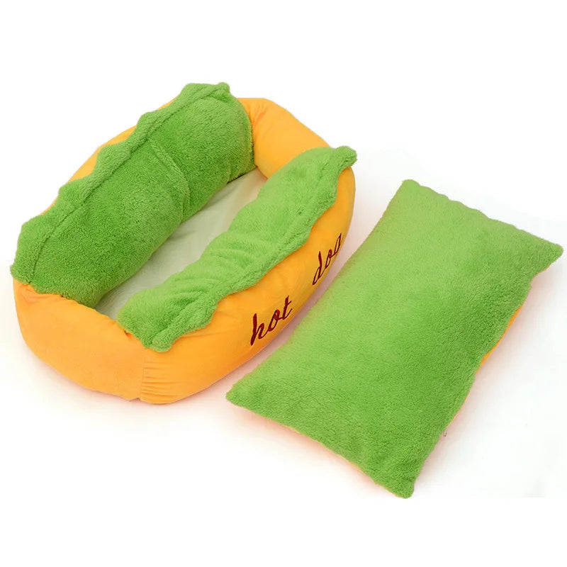 Dog Soft Fiber Warm Soft Bed