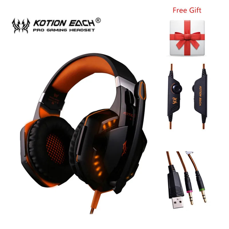 G2000 Wired Gaming Headset with Mic