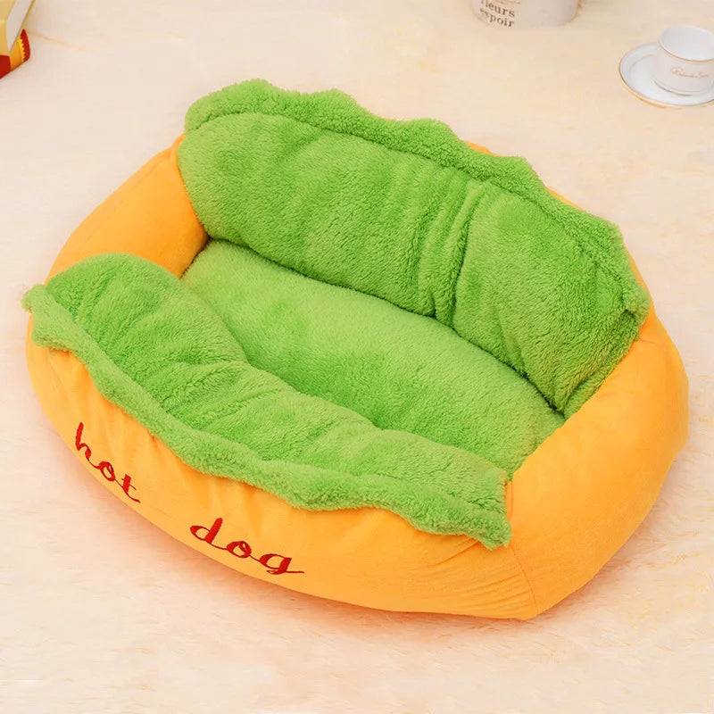 Dog Soft Fiber Warm Soft Bed