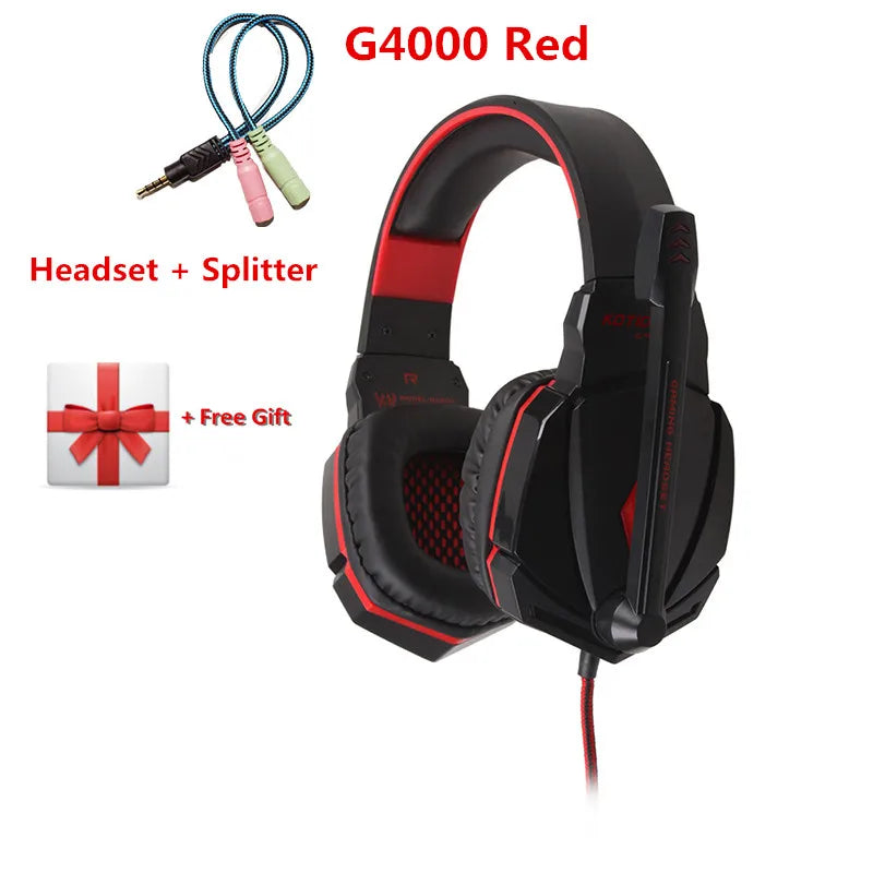 G2000 Wired Gaming Headset with Mic