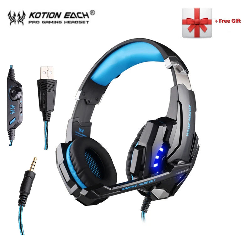 G2000 Wired Gaming Headset with Mic