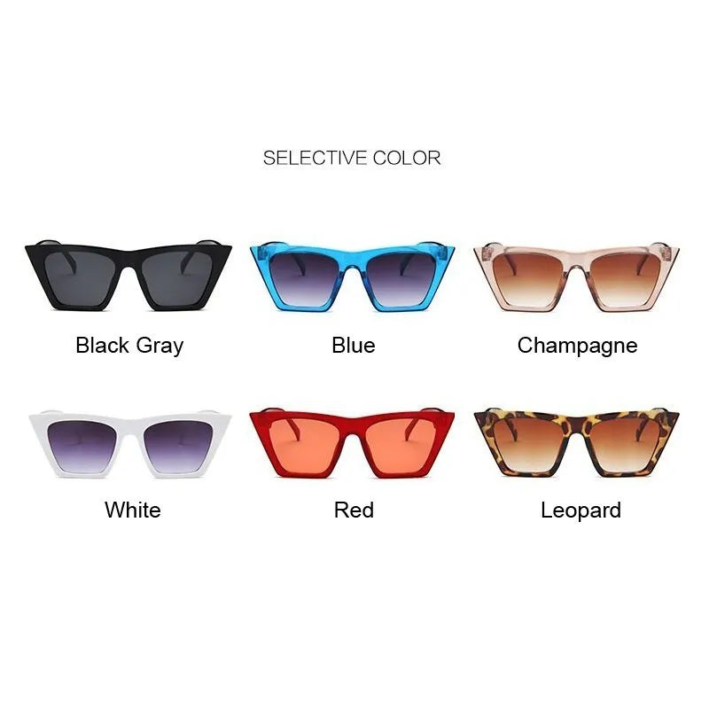 Woman Fashion Square Sunglasses