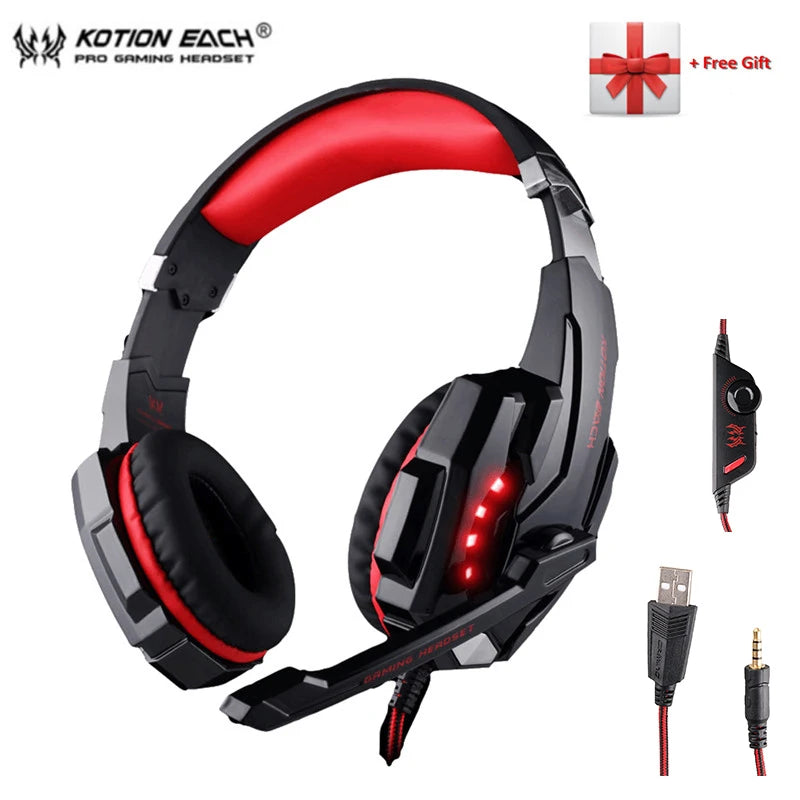 G2000 Wired Gaming Headset with Mic