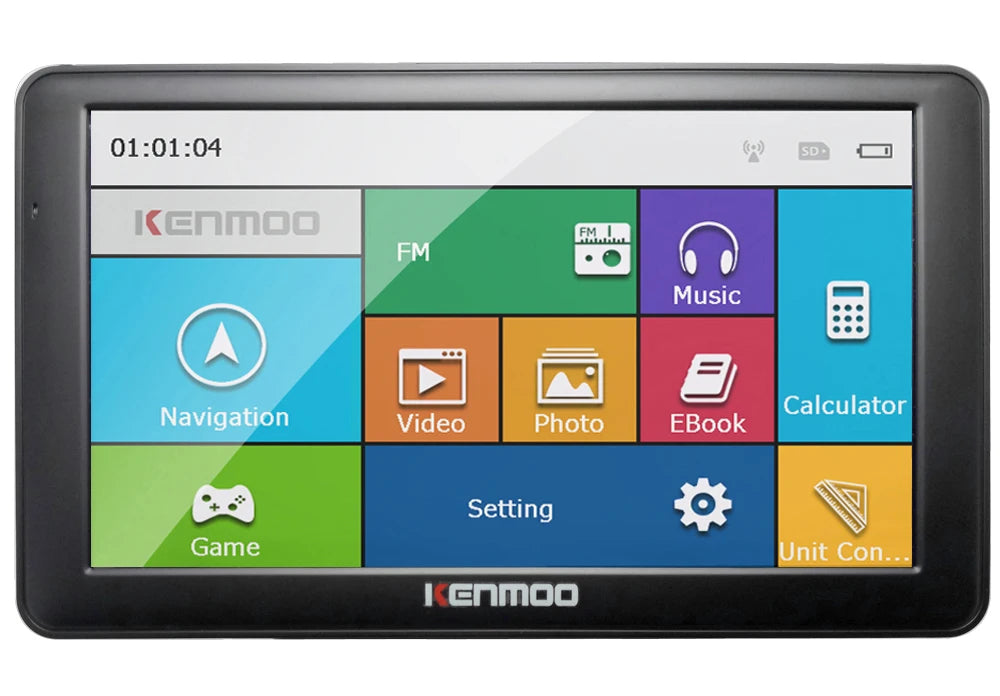 7 Inch HD GPS Portable Navigation