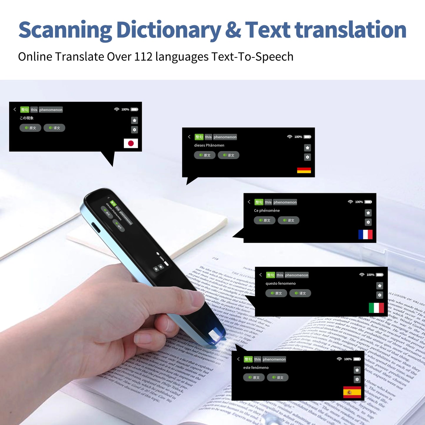 Smart Instant Voice Photo Scanning Translator
