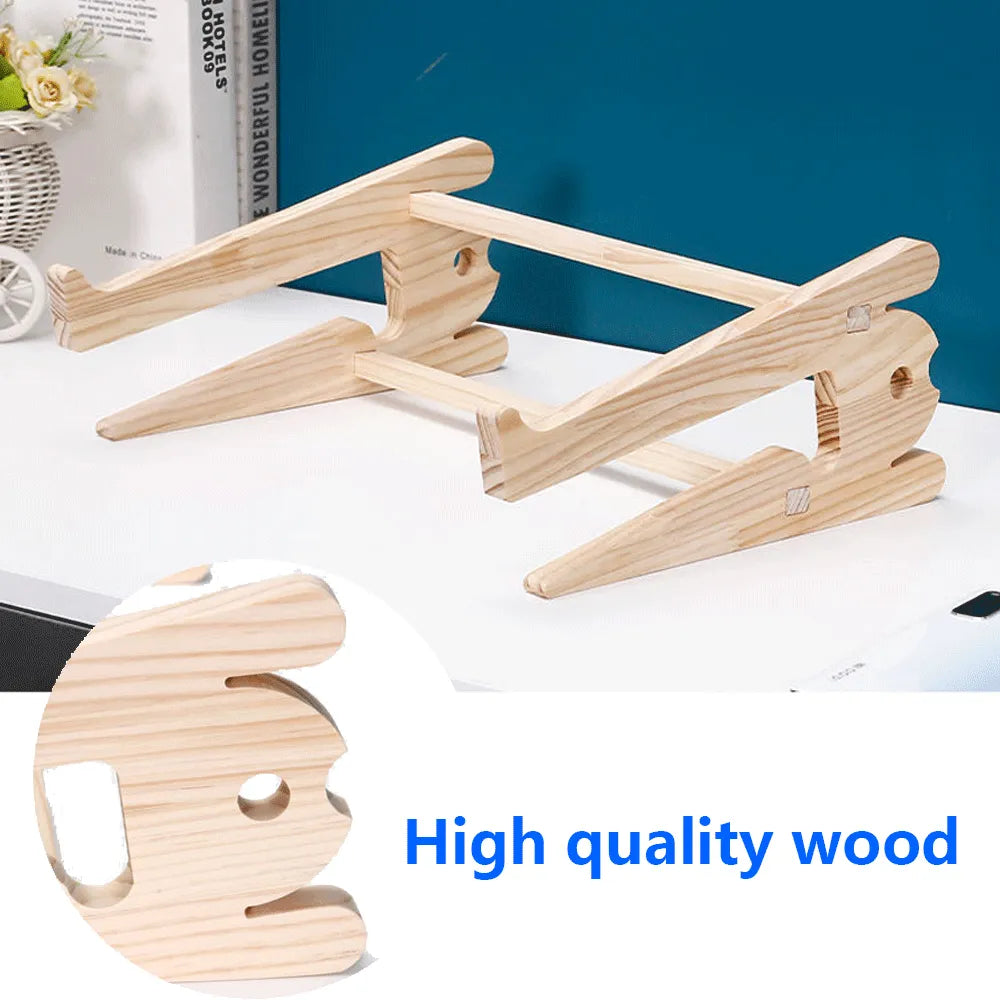 Universal Wood Laptop Stand