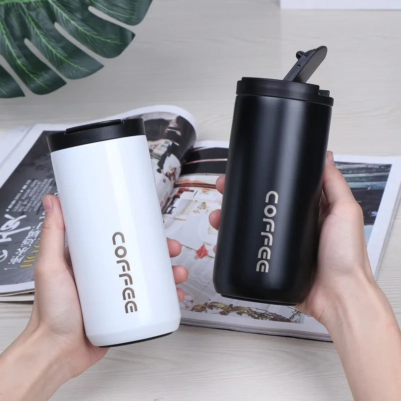 350ml/500ml Double Stainless steel Coffee Mug