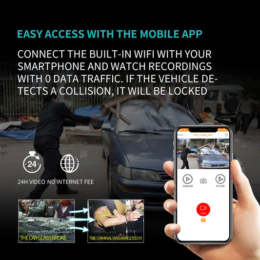 U700 Front and Rear Dash Cam