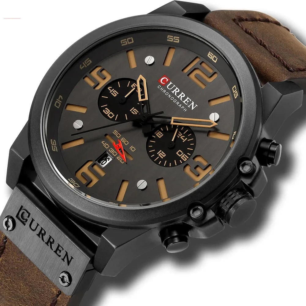Mens Luxury Brand Waterproof Sport Watches