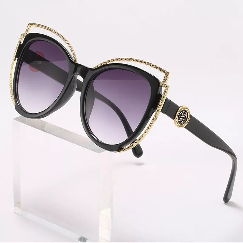 Women Men Cat Eye Sunglasses