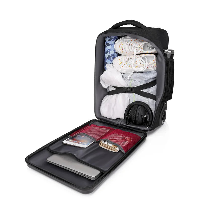 19 Inch Large Capacity Hard Shell Business Trolley Bag