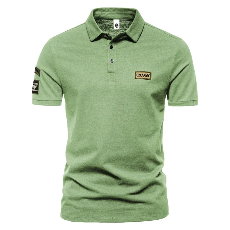 fashion lapel Polo T-shirt