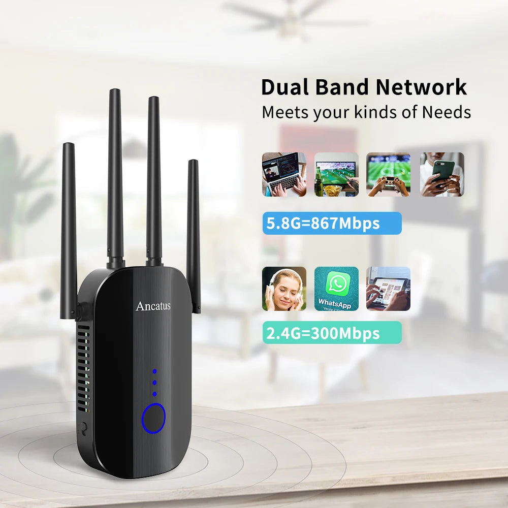 5g AC1200 Wifi Powerful Router
