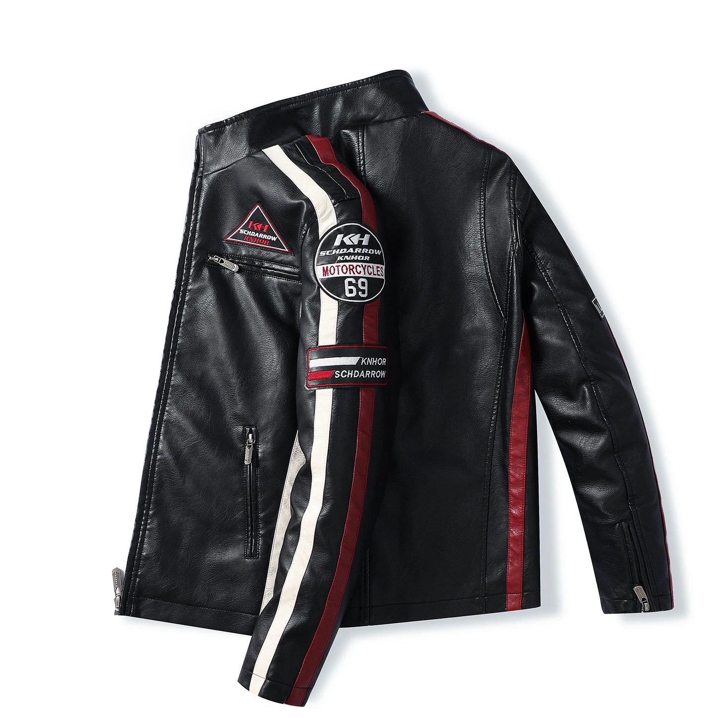 Men's Embroidered Aviator Jacket