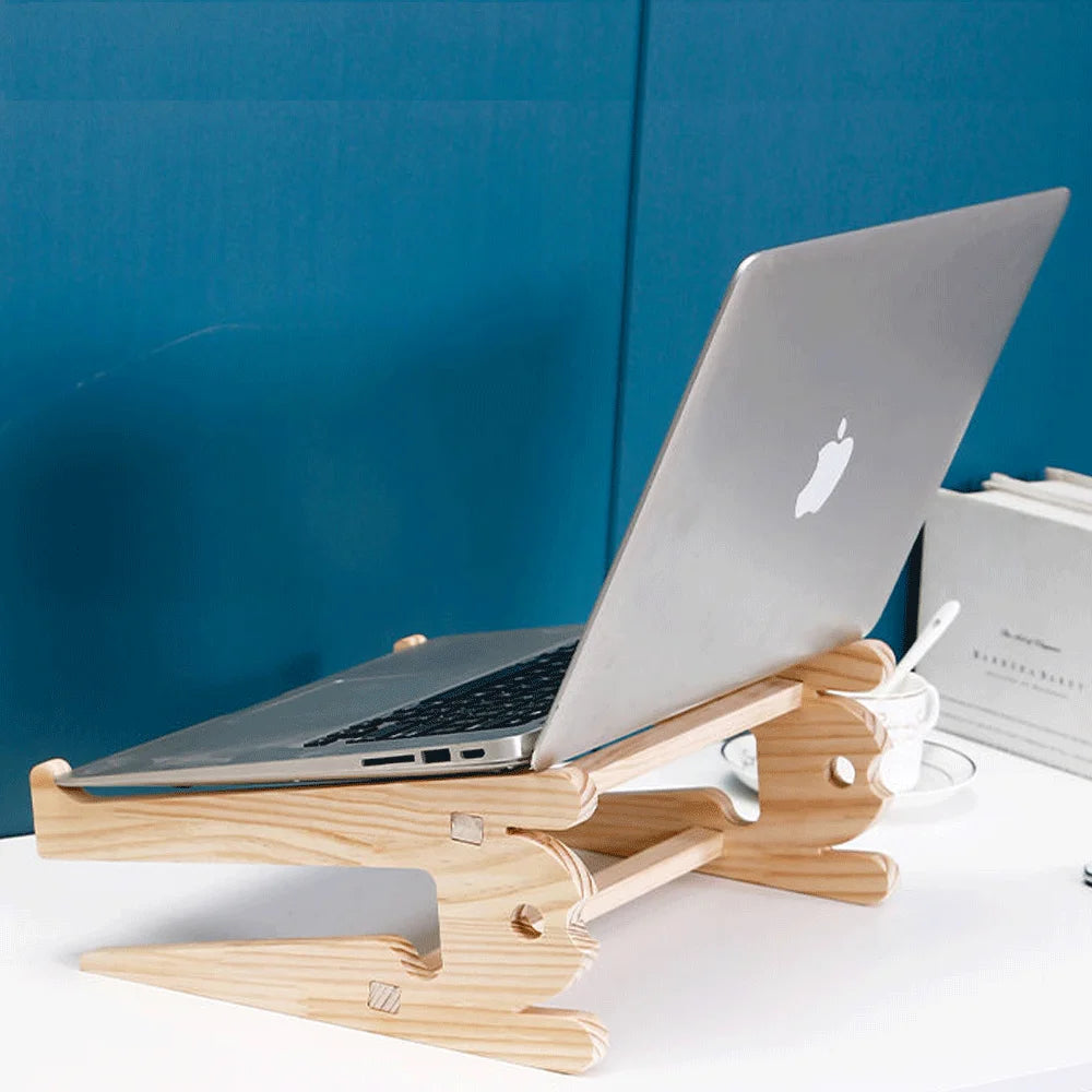 Universal Wood Laptop Stand