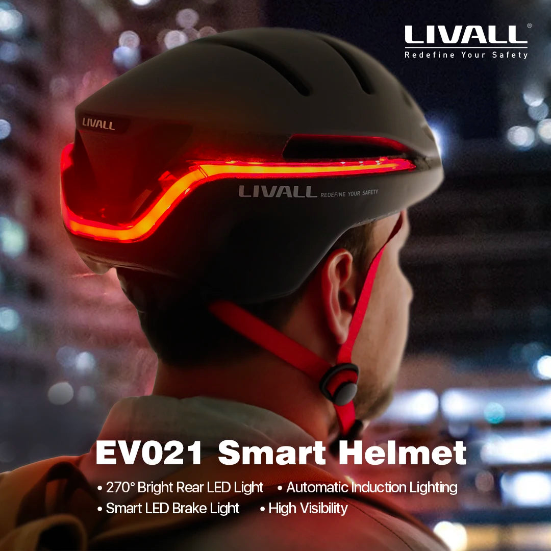 Smart MTB Bike Light Helmet