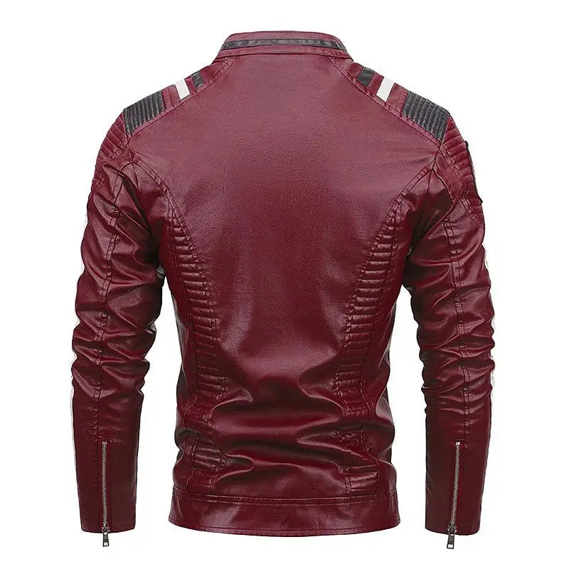 Men's Embroidered Bomber Coat