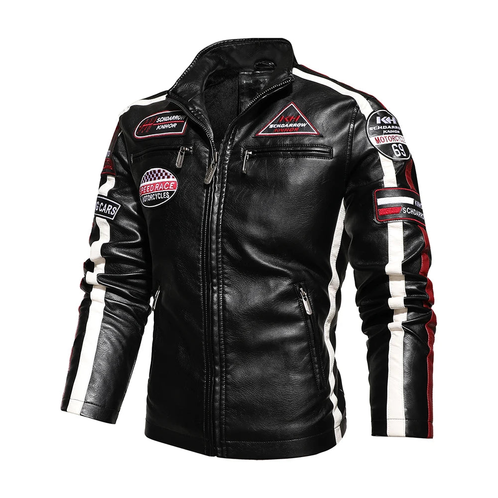 Mens Vintage Motorcycle Jacket