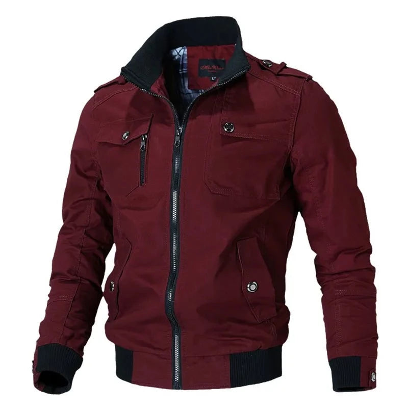 Men Fashion Casual Windbreaker Jacket