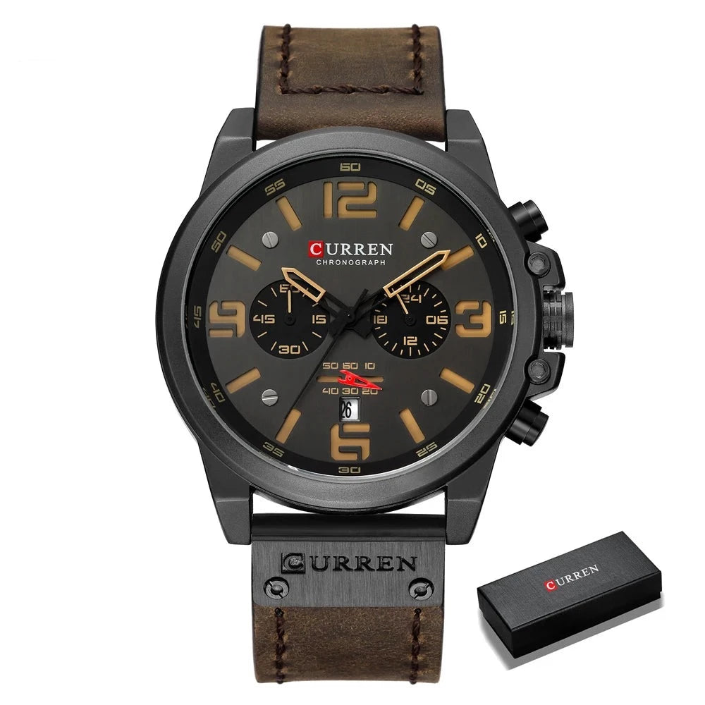 Mens Luxury Brand Waterproof Sport Watches