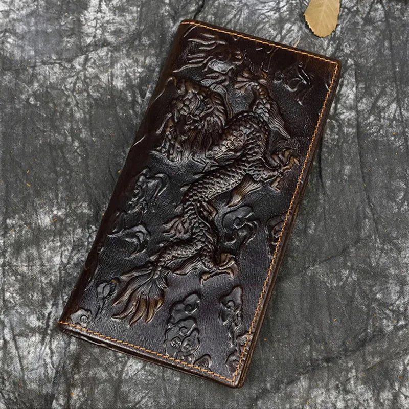 dragon genuine Leather Wallet