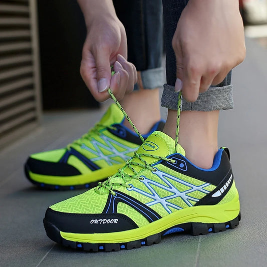Men Outdoor Hiking Sneakers Shoes