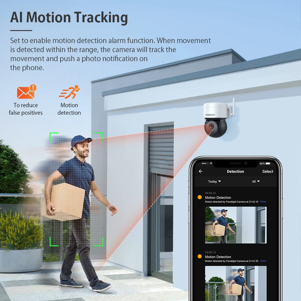 5MP Tuya Outdoor PTZ Camera