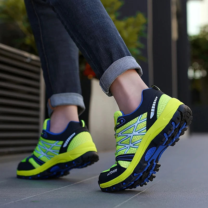 Men Outdoor Hiking Sneakers Shoes