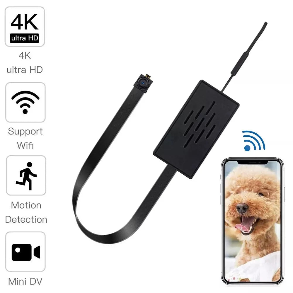 Mini 1080P DIY Portable WiFi IP Body Camera