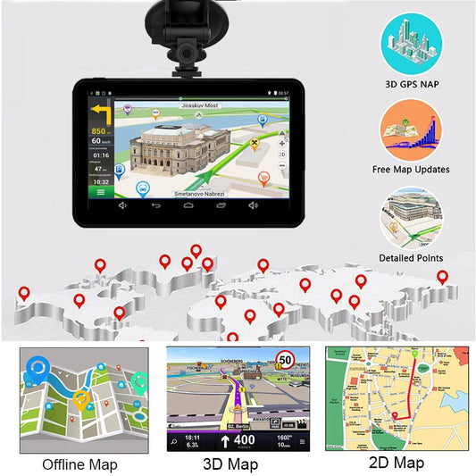 7 inch Android Bluetooth Car GPS Navigator