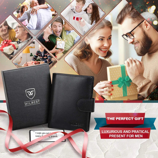 Men RFID Card Holder Wallet