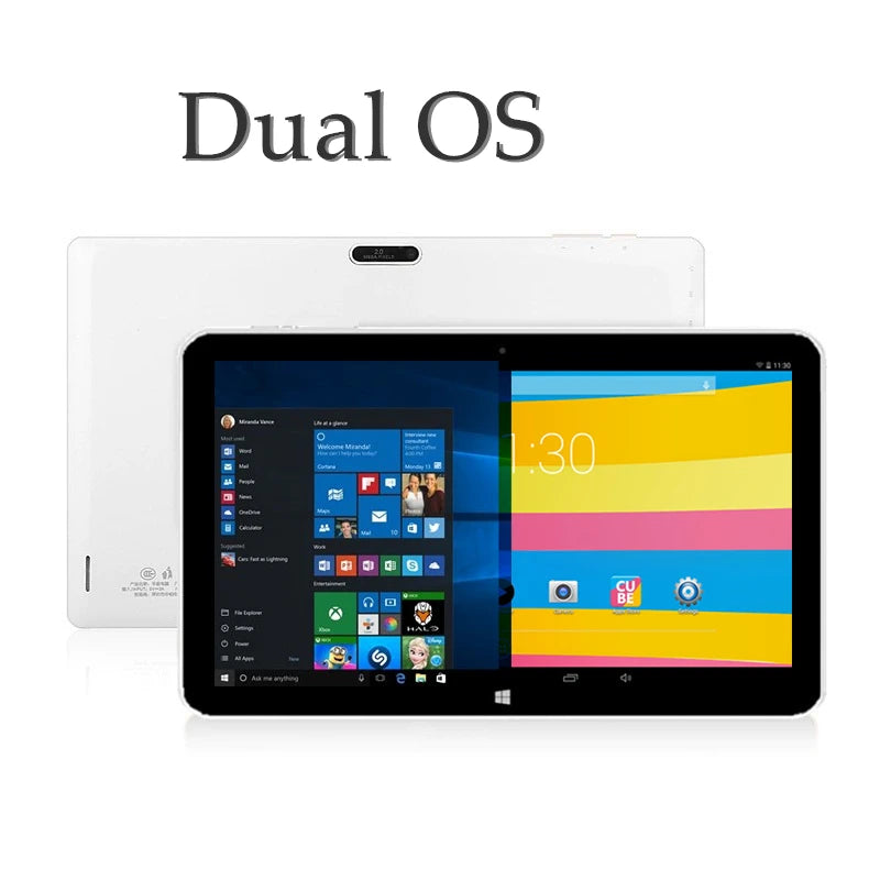 10.6 Inch Windows10+Android Tablet PC